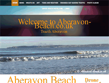 Tablet Screenshot of aberavon-beach.co.uk